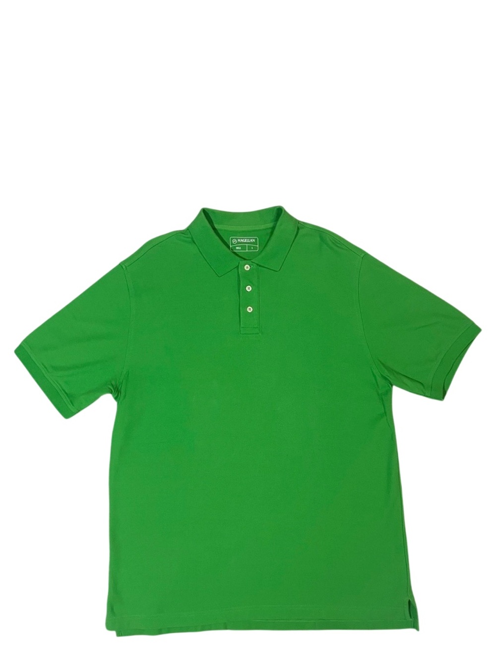 Magellan Outdoors Men's Green Short Sleeve Polo Shirt NWOT - Size Large